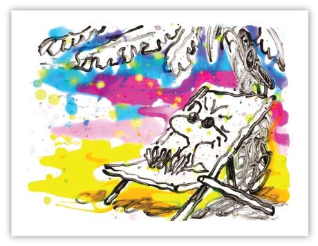 Tom Everhart Beneath the Palms - The Sparkling Croissant
